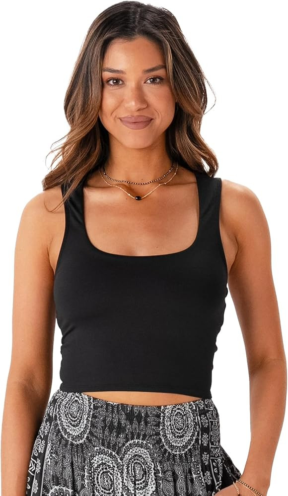 Lotus and Luna Athletic V-Back Tank | Amazon (US)