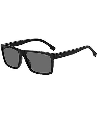 Hugo Boss Men's Boss1760 59mm Polarized Rectangle Sunglasses - Black | Dillard's