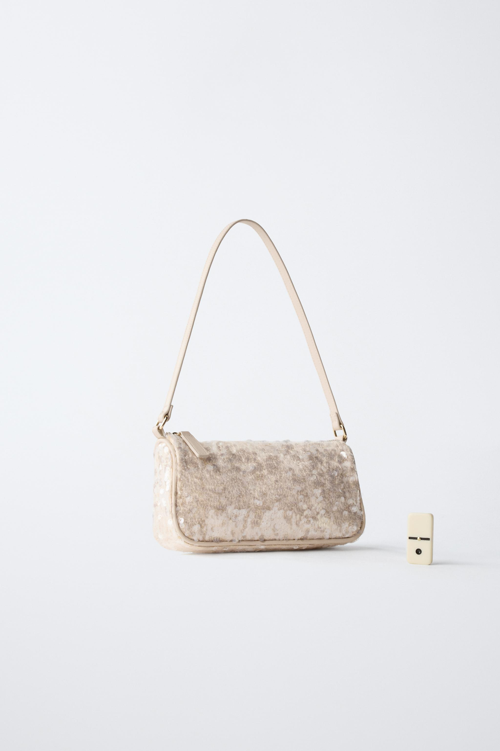 SEQUIN SHOULDER BAG | Zara UK