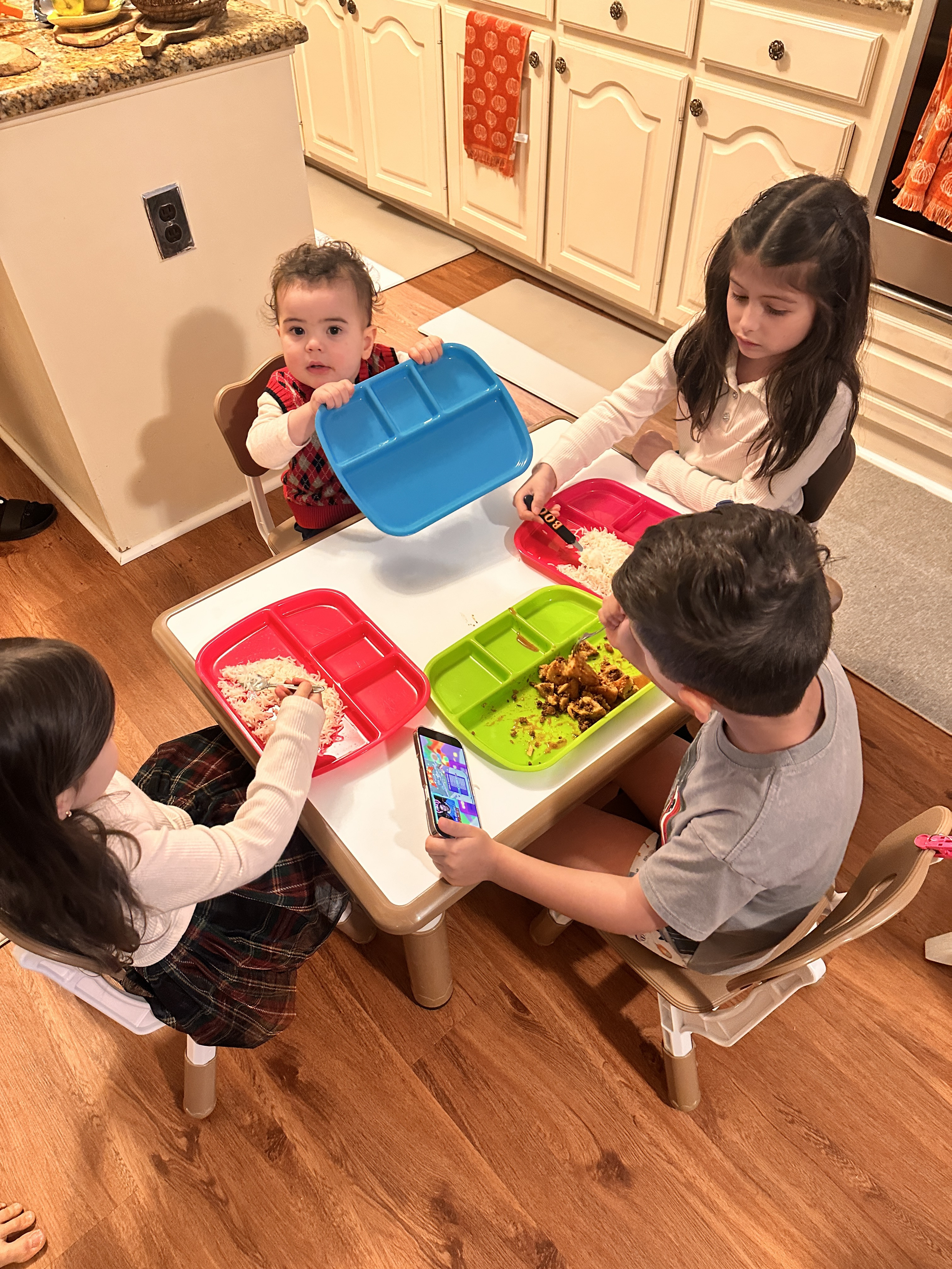 Kids table we used for Thanksgiving dinner. Seats 4 

#amazonfinds #kidsfinds

#LTKCyberWeek #LTKHome #LTKKids