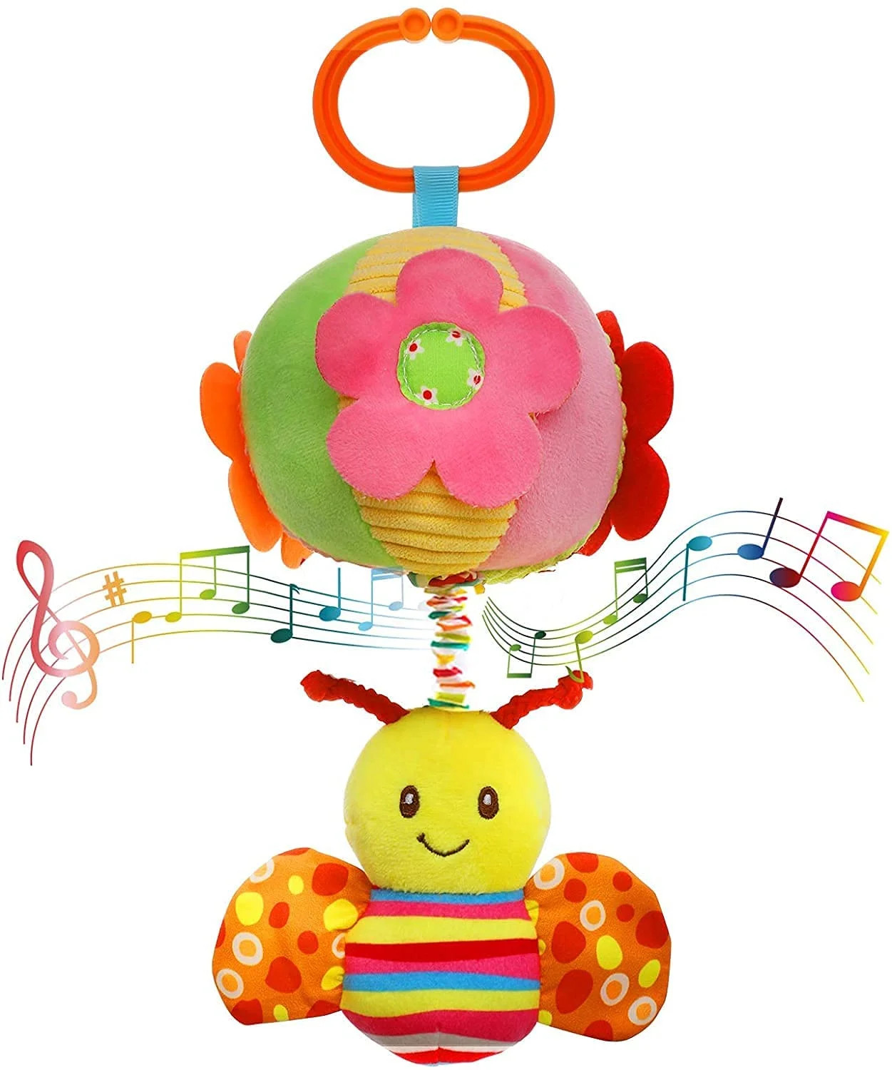 Stroller Car Seat Crib Toys Travel Activity Plush Toys for Newborn Baby 0-3 3-6 6-9 9 to 12 12 to... | Walmart (US)