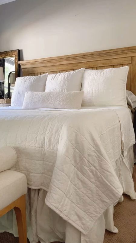 Target bedding, Casaluna heavyweight linen blend quilt, performance sheet set, guest room ready 

#LTKhome #LTKHoliday #LTKsalealert