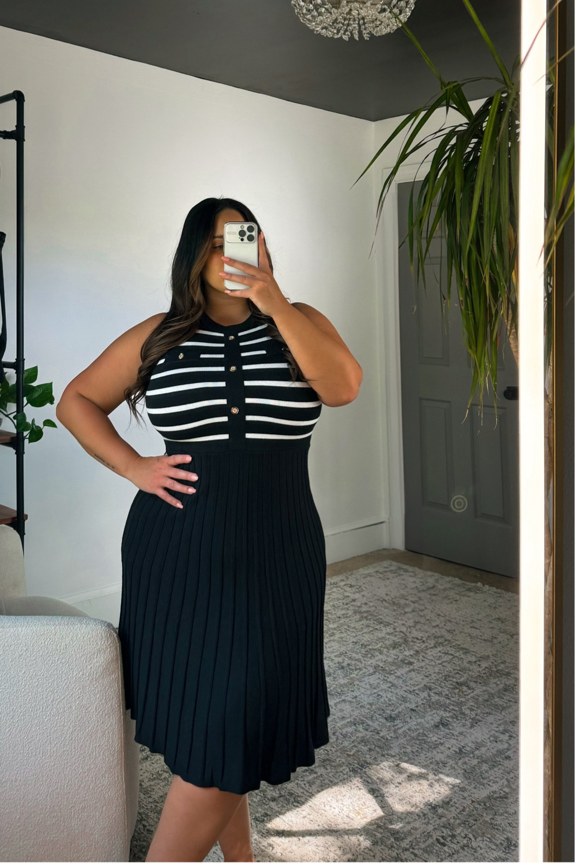 Office dress idea! 
Size 14-16 wearing an XL 

Stretchy knit material 

#sweaterdress #easyoutfits #officeoutfits #businesscasual #chicstyle #amazonstyle #outfitideas #styleinspo 

#LTKPlusSize #LTKMidsize #LTKWorkwear