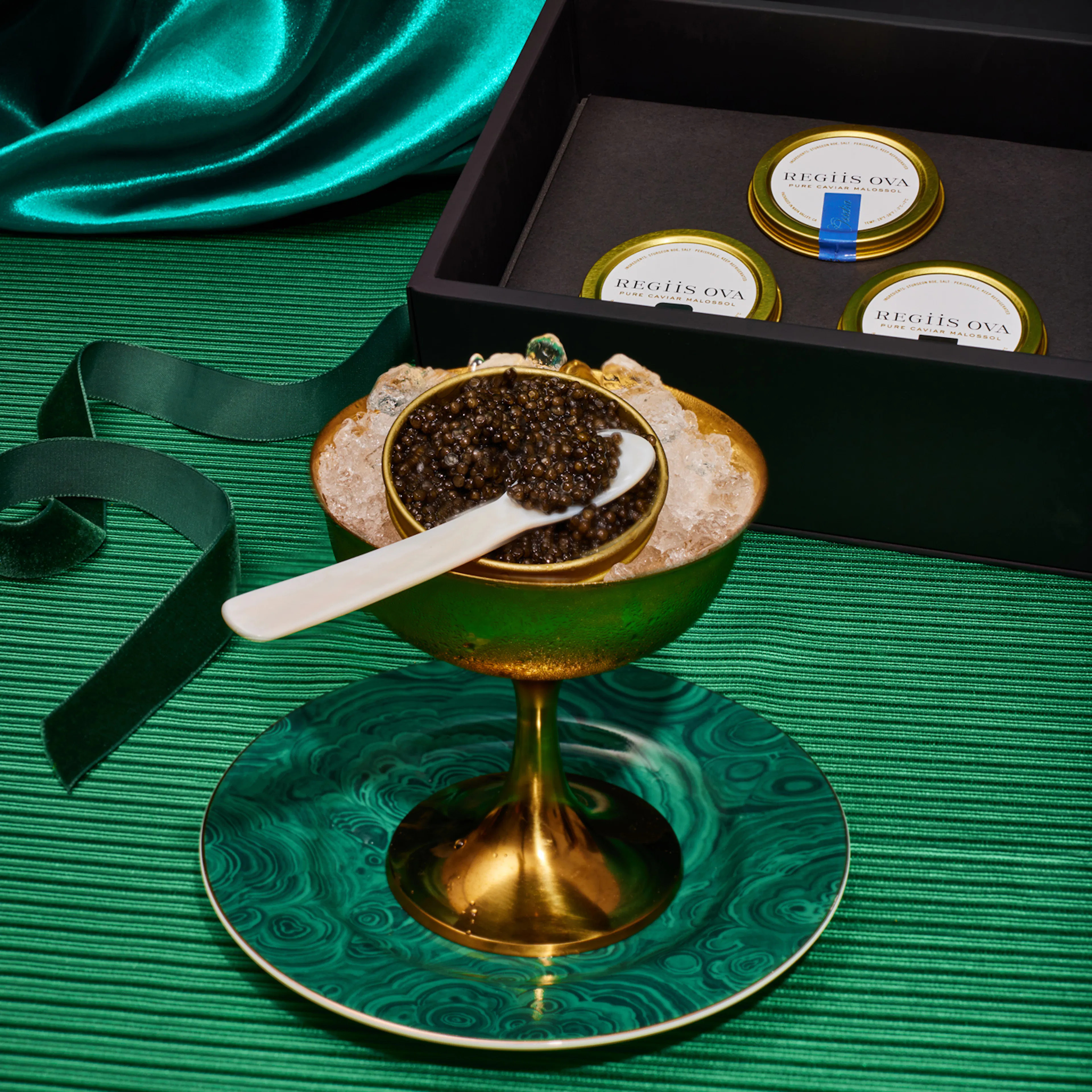 Choose Your Own Caviar Trio by Chef Thomas Keller's Regiis Ova Caviar | Goldbelly | Goldbelly