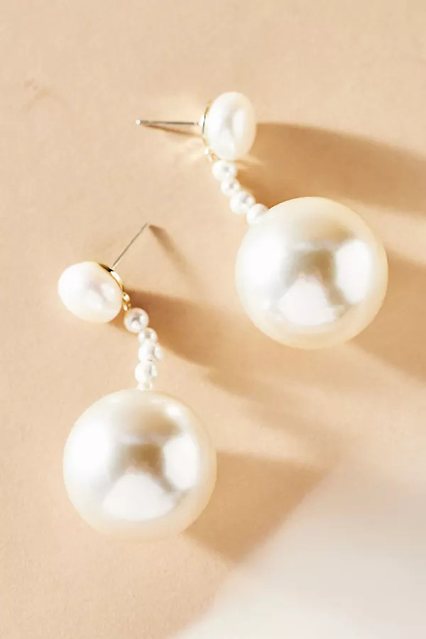 Nicola Bathie Pearl Drop Earrings | Anthropologie (US)