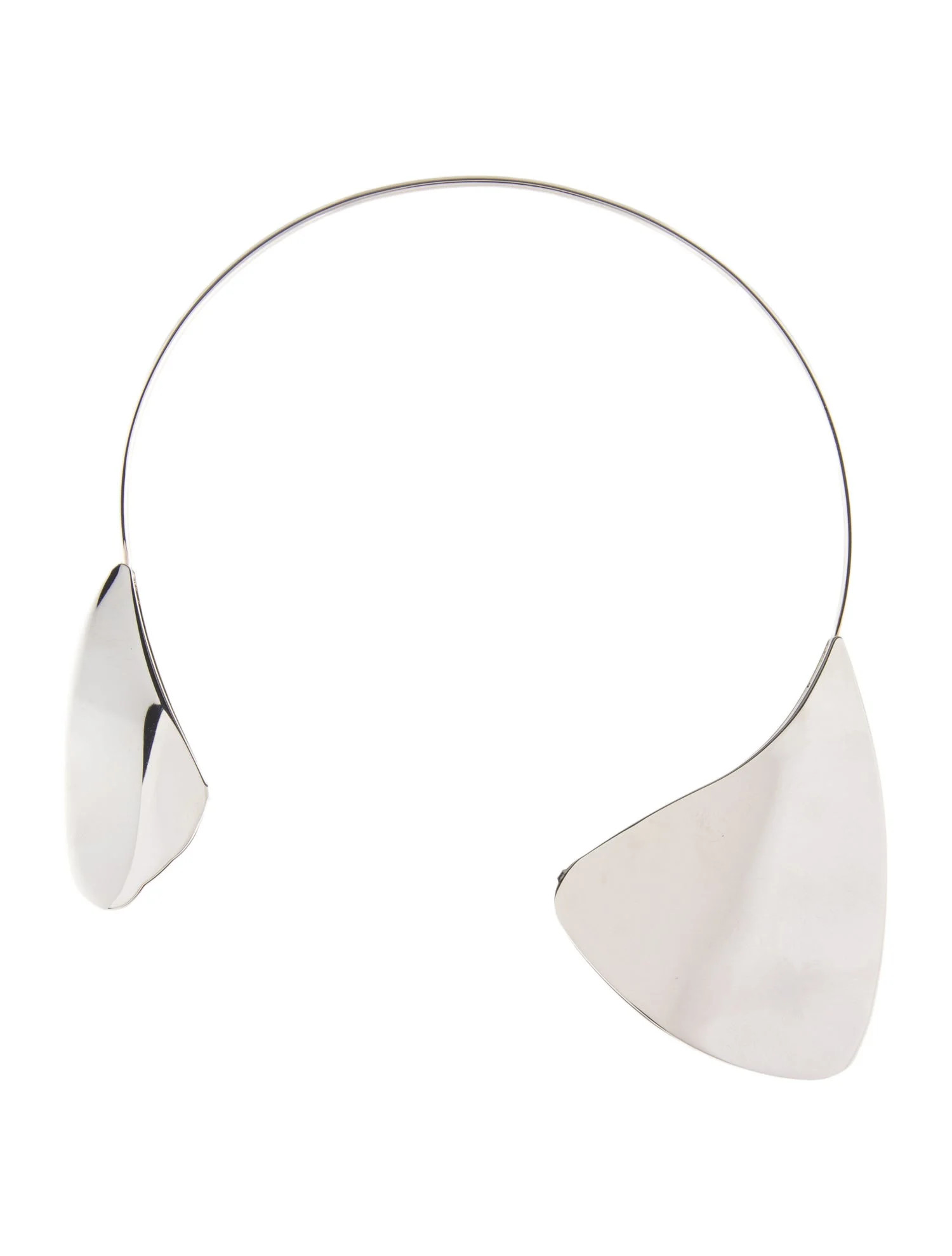 Jil Sander Asymmetrical Choker Necklace - Collar, Necklaces - JIL145398 | The RealReal | The RealReal