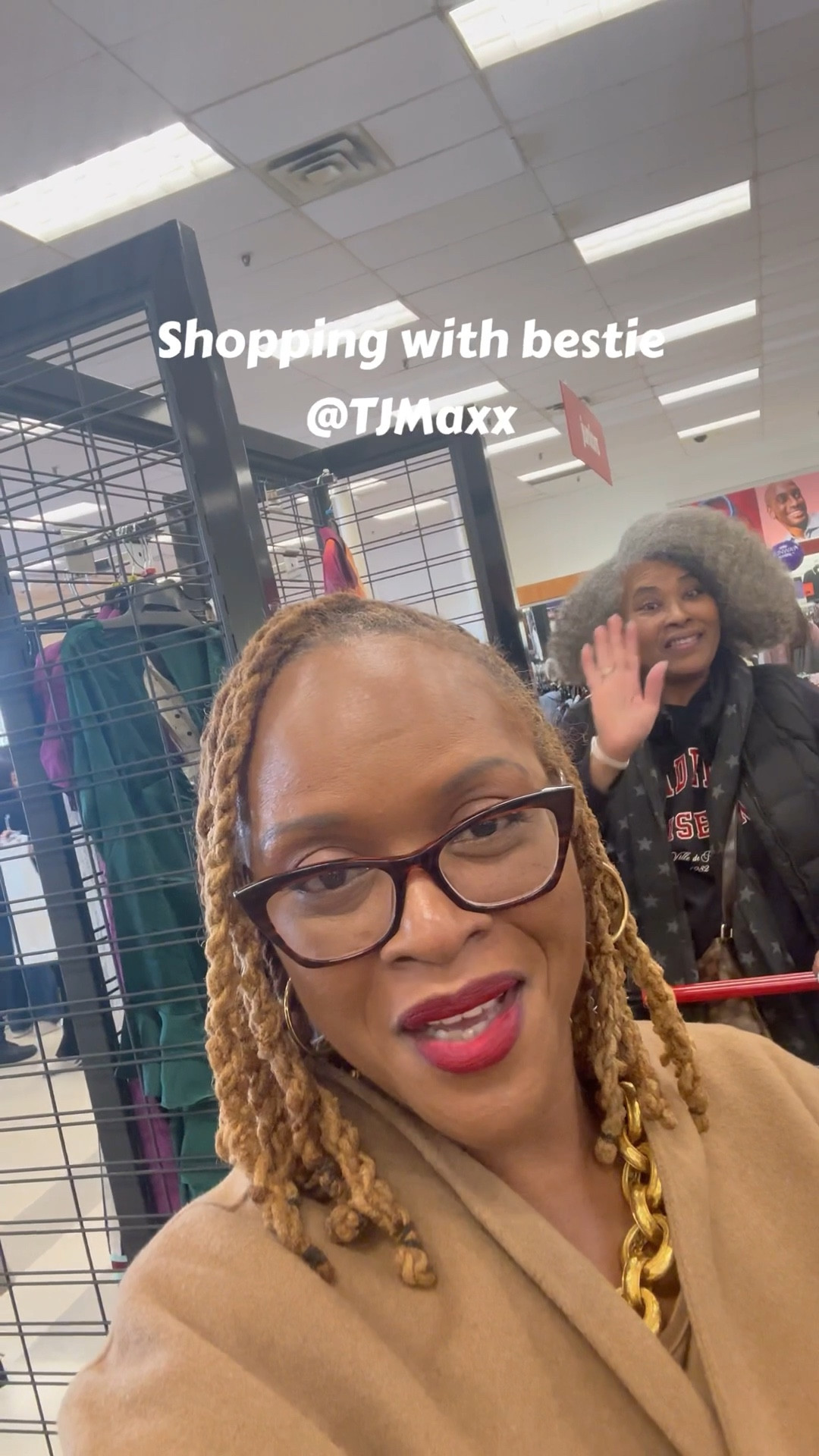Shopping @TJ Maxx with my bestie over 30 years of friendship 

#LTKstorytime #LTKvlog #LTKootd