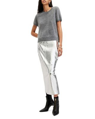 Renai Leather Pencil Skirt | Bloomingdale's (US)