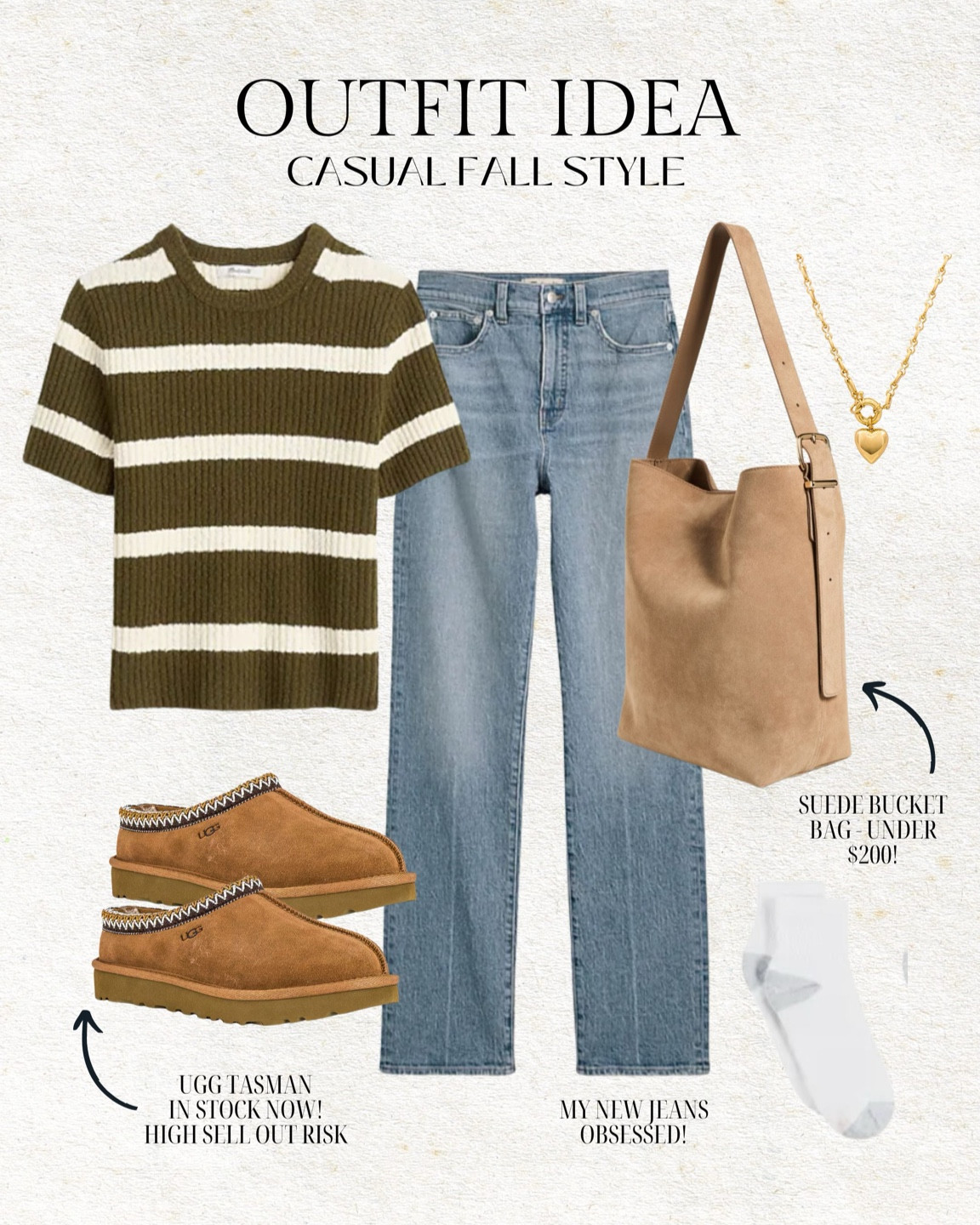 Madewell sale - 25% off everything happening now!  This pair of jeans has been my go to so far this fall - striped sweater tee and jeans on sale now 🙌🏼 

Madewell sale, jeans, striped shirt, Madewell jeans, fall outfits, fall style, casual outfit, striped sweater, teacher outfit, suede bag, Ugg Tasman, school drop off outfit, straight leg jeans, revolve, mom outfit, Christine Andrew 

#LTKFallSale #LTKSaleAlert #LTKSeasonal