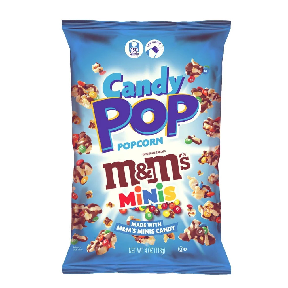 Candy Pop M&M Popcorn, 4 oz. - Walmart.com | Walmart (US)
