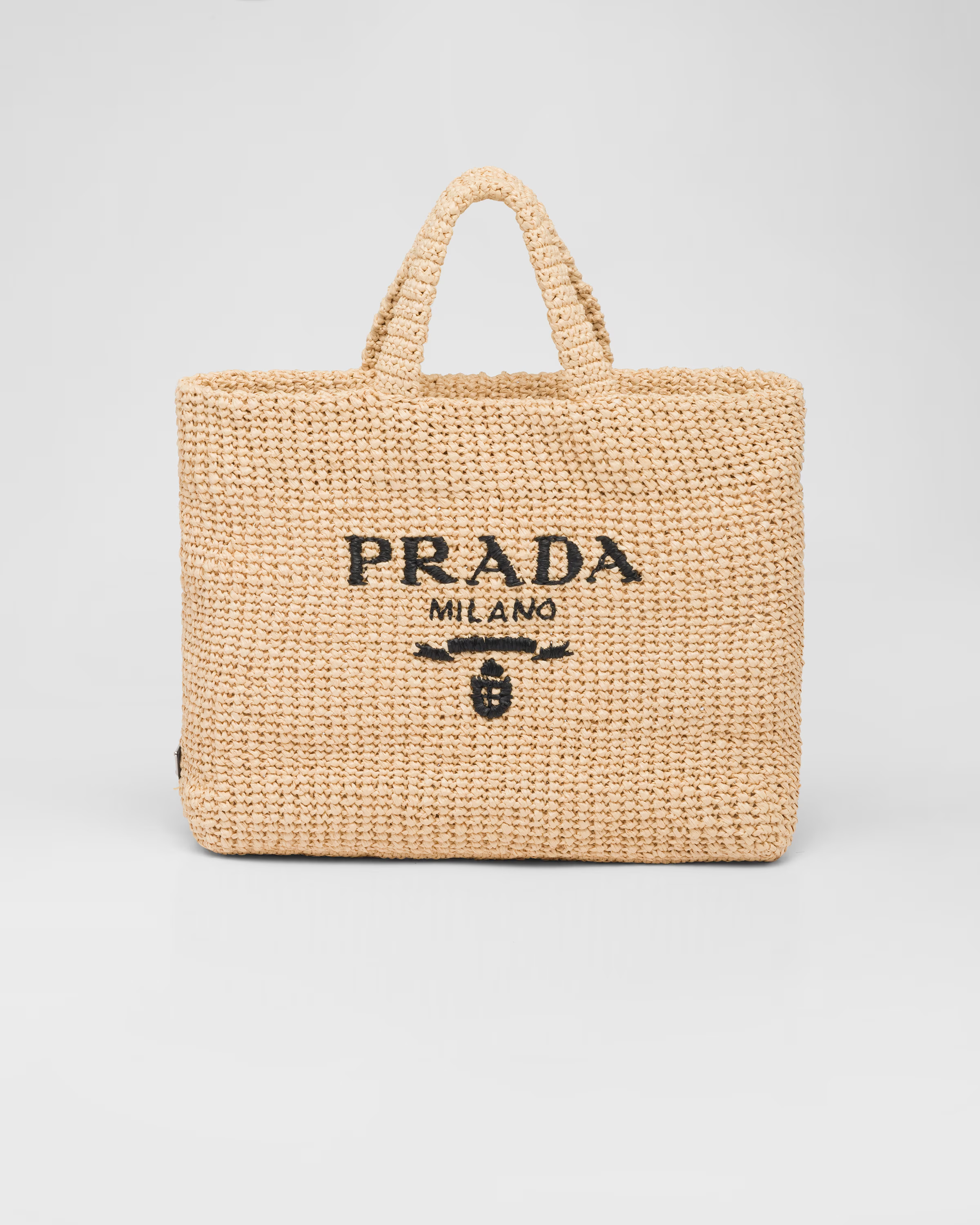 Crochet tote bag | Prada Spa US