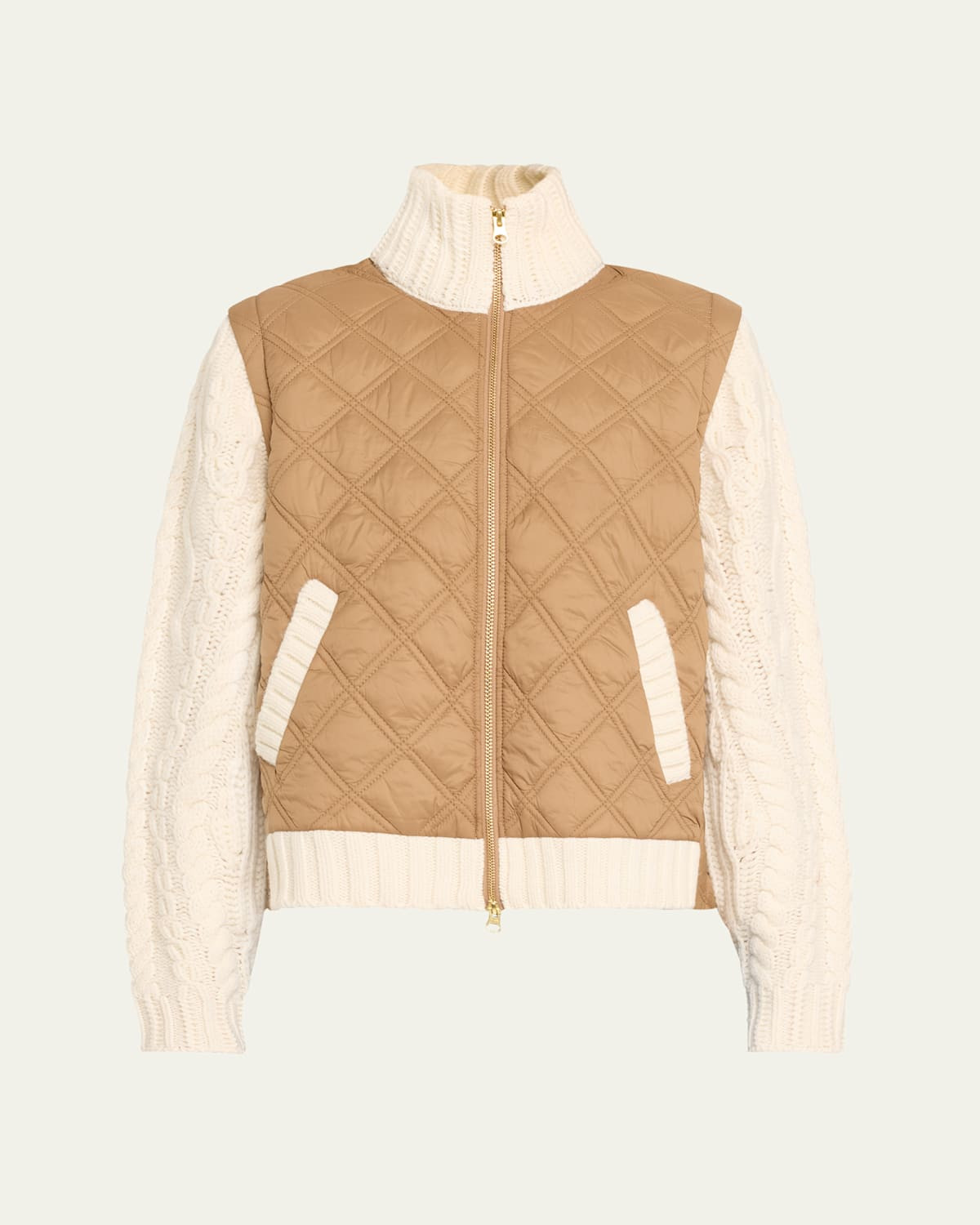Patra Mixed-Media Jacket | Bergdorf Goodman