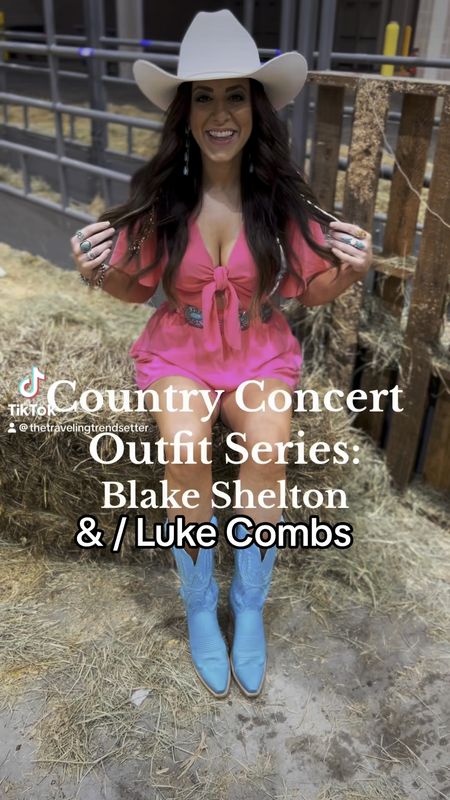 Country concert, outfit, Nashville outfit, western wear, music, festival, outfit, spring break, outfit, summer, spring romper, Amazon, fashion, tabs, cowgirl, boots, turquoise belt, cowgirl hat,


#LTKFestival #LTKfindsunder50 #LTKstyletip