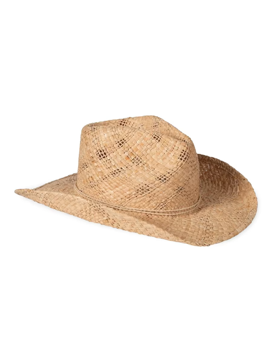 Memoirs Sundance Cowboy Raffia Hat | Saks Fifth Avenue