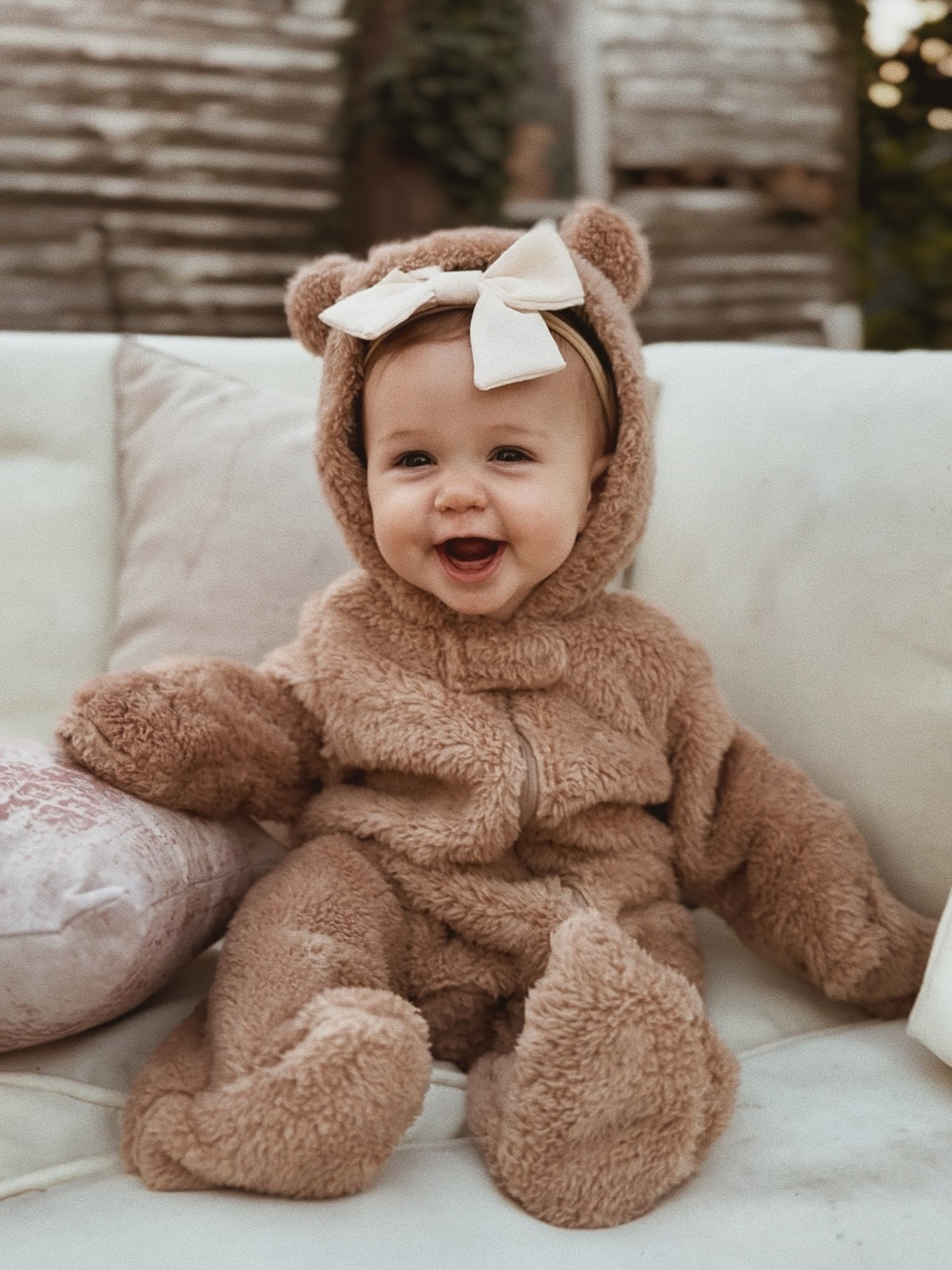 Baby bear sweatsuit season 🧸 

#LTKKids #LTKFamily #LTKBaby