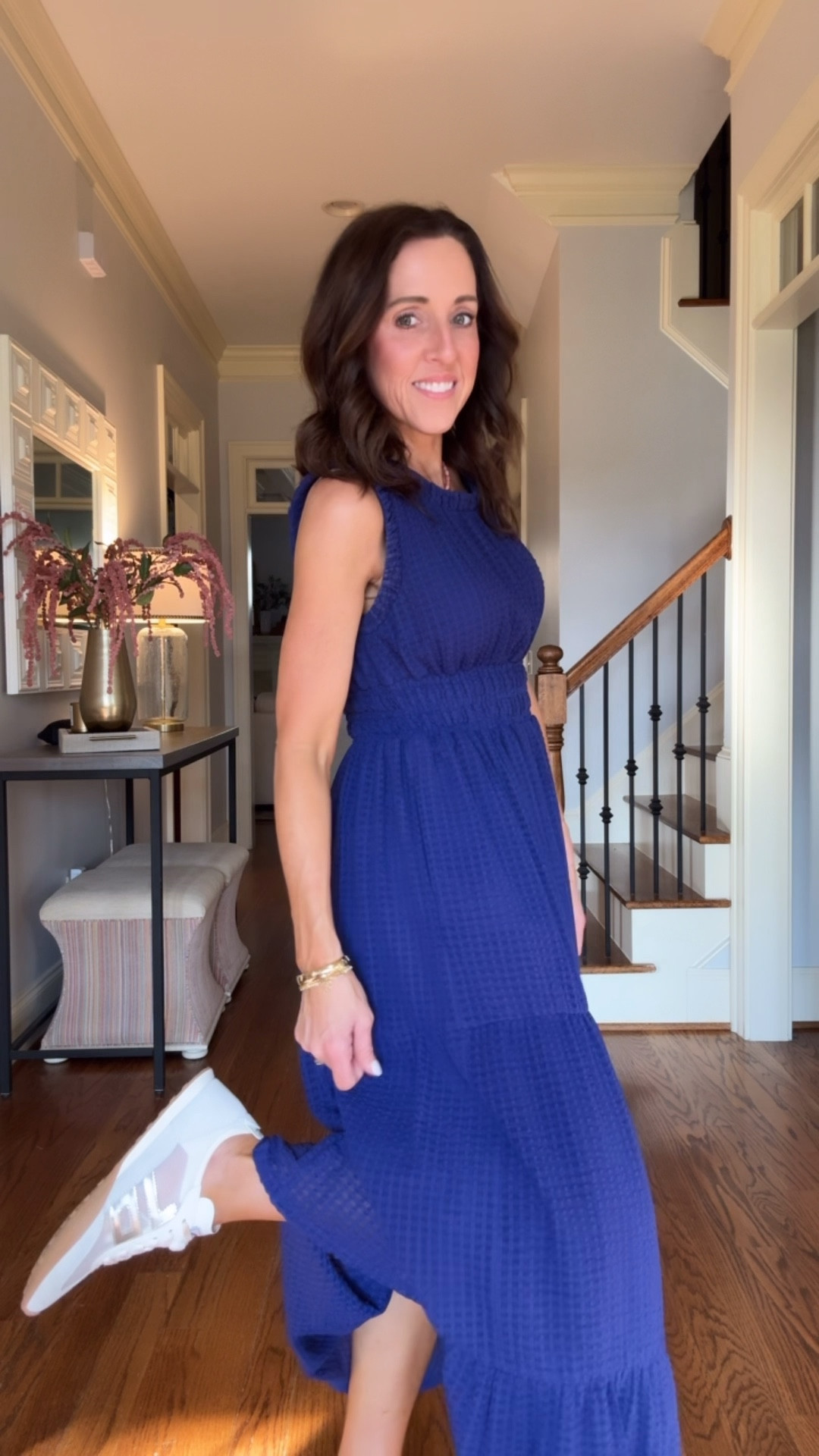 Code: TWOPEAS20 for 20% off at Anthropologie
Summer maxi dress. Mesh sneakers.
Dress XS. Sneakers TTS. 

#LTKSaleAlert #LTKootd #LTKSeasonal