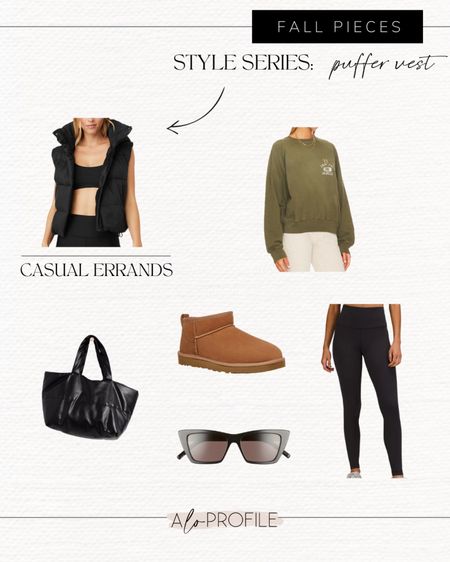 Style Series : Puffer Vests // fall outfit, winter outfit, fall style, winter style, winter fashion, winter fashion trends, fall trends, how to style a puffer vest, vest, puffer jacket, neutral style, cold weather outfits, outfits for fall, outfits for winter, winter fashion, fall fashion