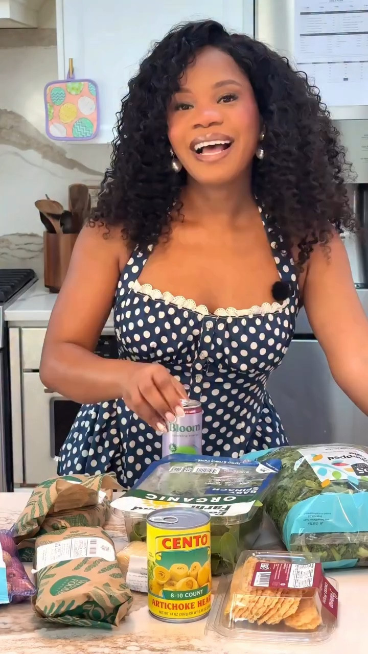 Cooking for my in laws always comes with a little pressure. 
My father in law has this rule…
if he doesn’t like something, he’ll tell you, because he doesn’t want you to keep making it for him lol

And honestly, I respect it 😂 but it definitely keeps me on my toes every time they come over

Still, I love cooking for them. There’s something so special about everyone gathered around the table, sharing a meal made with love. Even with the nerves… these are the nights that mean the most
 Appetizer: spinach and artichoke dip served with @firehook crackers 

Main course: petite potatoes with butter herbs and cheese, dry aged ribeye and Kyle Ceasar salad.

Dessert: chunky chocolate chips ice cream sandwich! 

#sundaydinner #nycblogger #cookingwithlove #homecookedmeal #mixedfamily

#LTKvlog #LTKdayinmylife #LTKfoodie