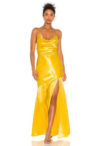 Lovers + Friends Dewey Gown in Canary Yellow from Revolve.com | Revolve Clothing (Global)