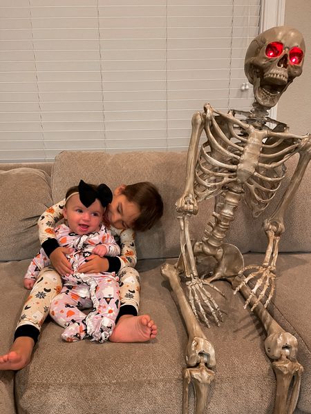 Got us a Mr. Bones! 
Halloween is about to be in full swing! The kids are couldn’t get enough of this skeleton guy! 

#LTKHoliday #LTKHalloween #LTKkids