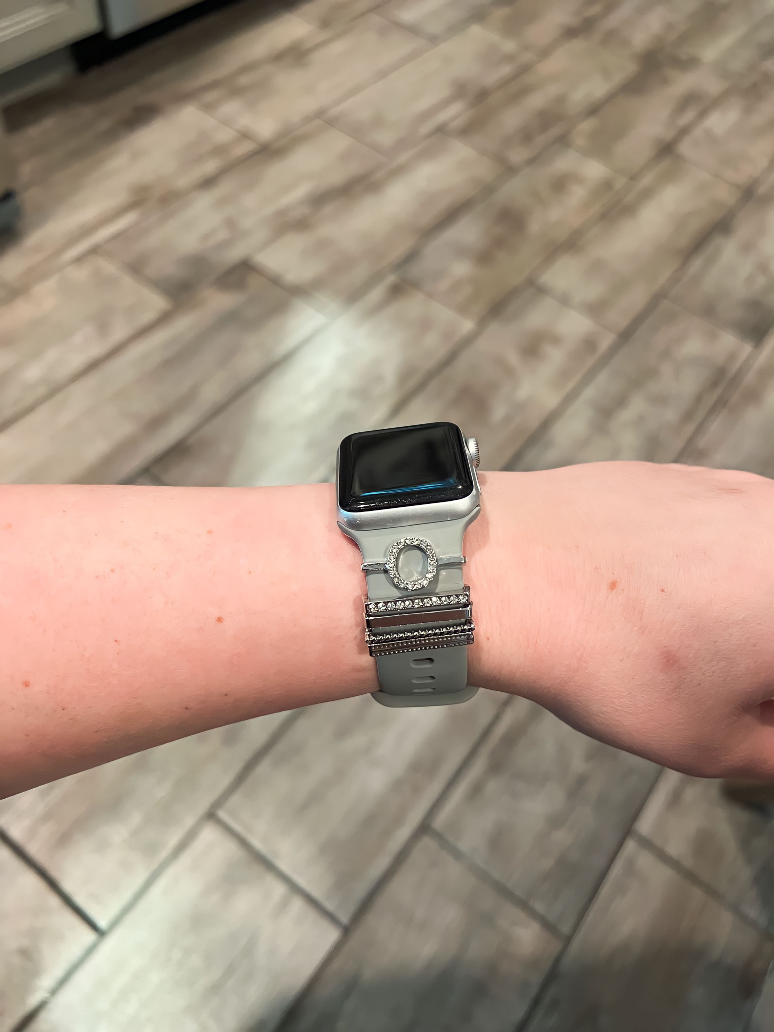 Obsessed w/ this Apple Watch band & charms! I love that you can personal it with whatever initial you want! 🫶🏼

#LTKbeauty #LTKstyletip #LTKFind