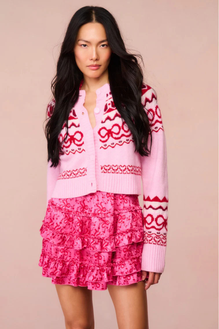 Shantae Wool Knit Cardigan | LoveShackFancy