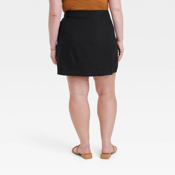 Women's Mini Linen Skirt - A New Day™ | Target