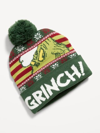 Dr. Seuss's™ The Grinch™ Pom-Pom Beanie for Men | Old Navy (US)