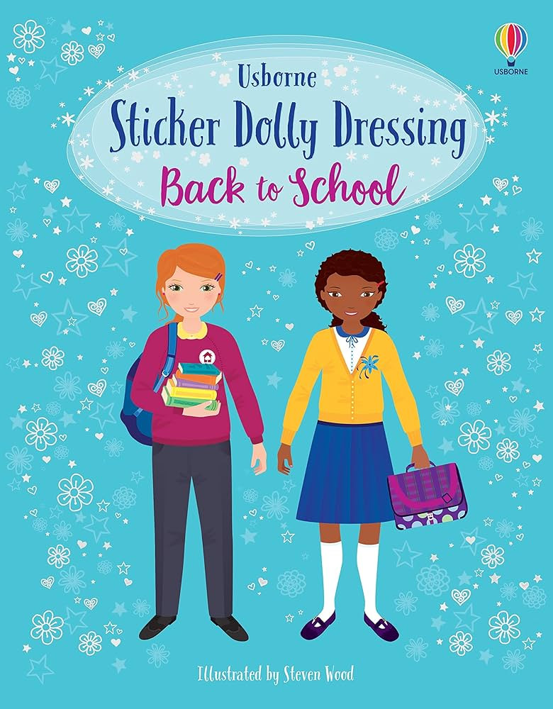 Sticker Dolly Dressing Back to School: A Back to School Activity Book For Kids With Over 200 Stic... | Amazon (US)