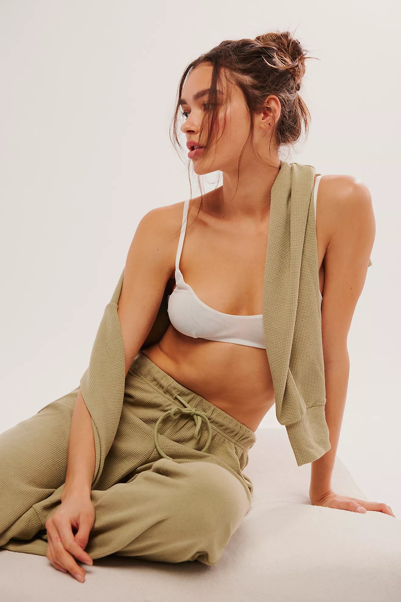 Recycled Waffle Henley Set | Free People (Global - UK&FR Excluded)