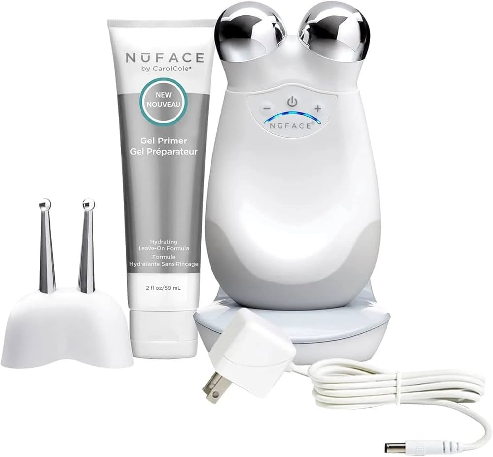 NuFACE Trinity and Effective Lip & Eye Attachment Set – Facial Toning Device with Hydrating Lea... | Amazon (US)