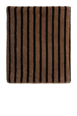 Parachute Organic Resort Stripe Hand Towel in Brown | FWRD 