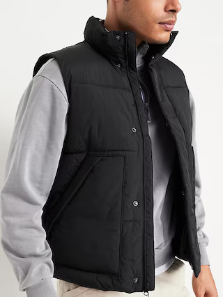 Frost-Free Water-Resistant Puffer Vest | Old Navy (US)