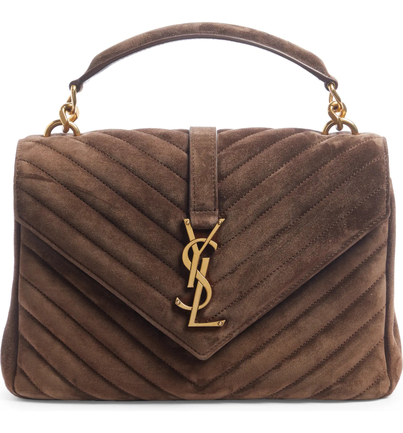 Medium College Suede Shoulder Bag | Nordstrom