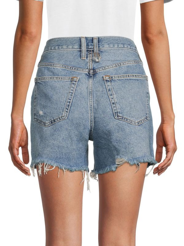 Makai Distressed Denim Shorts | Saks Fifth Avenue OFF 5TH