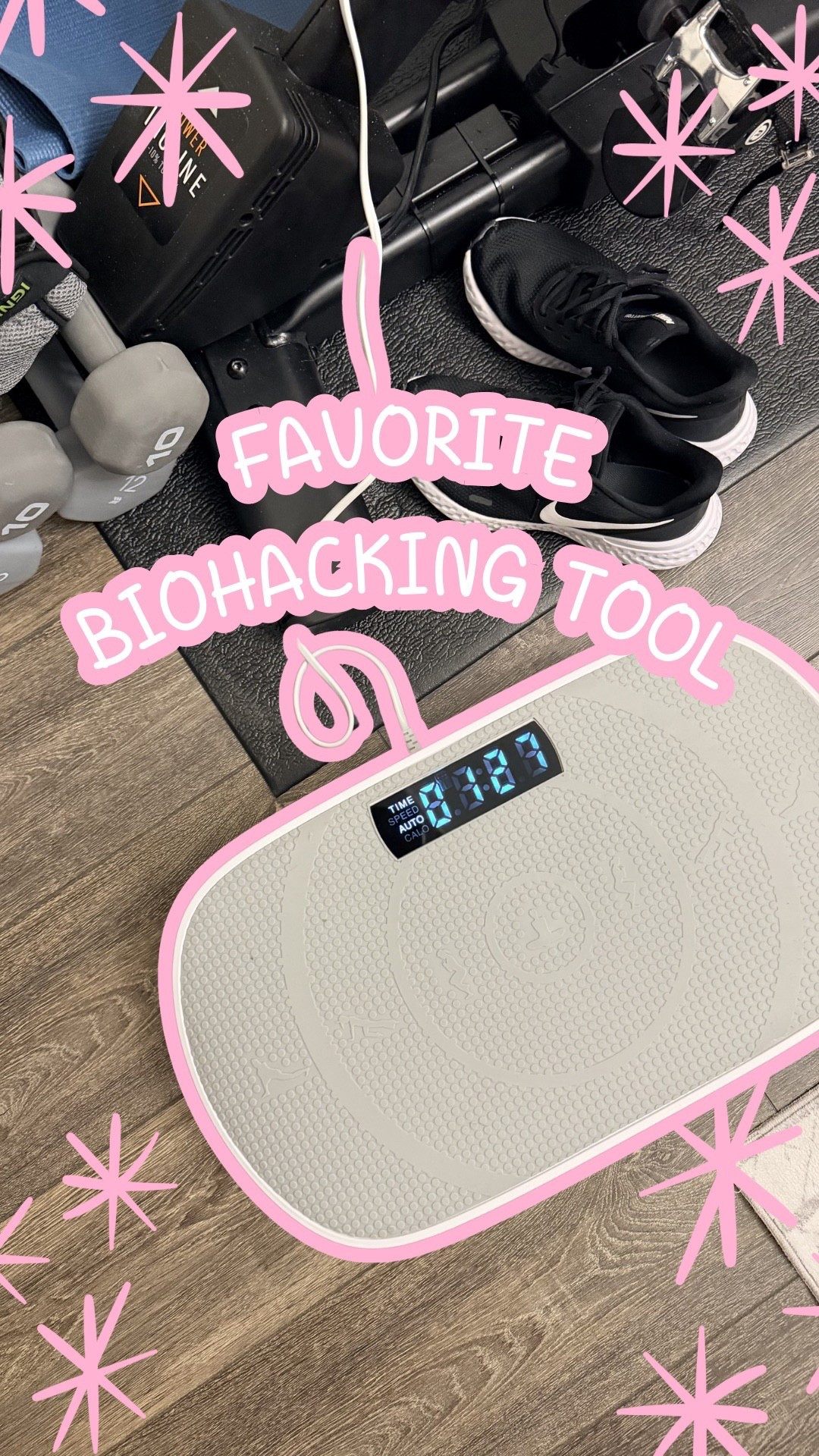 Vibration plates are my current favorite biohacking tool! 

#LTKmomlife #LTKfitnessgoals #LTKselfcare
