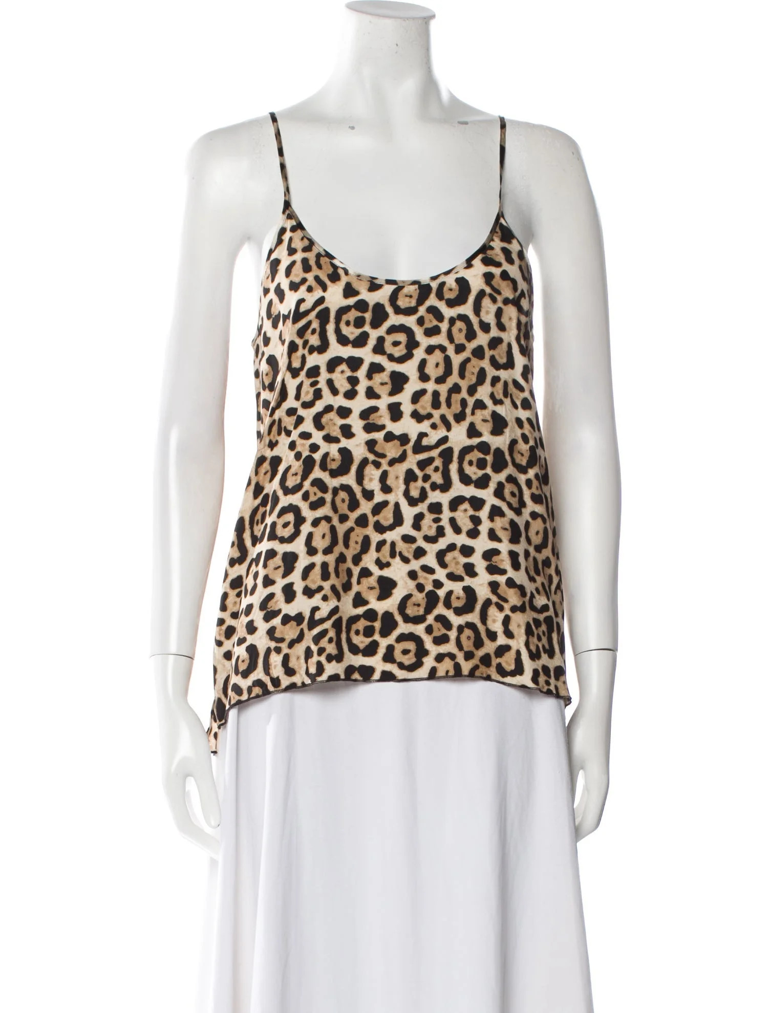 Silk Animal Print Top | The RealReal