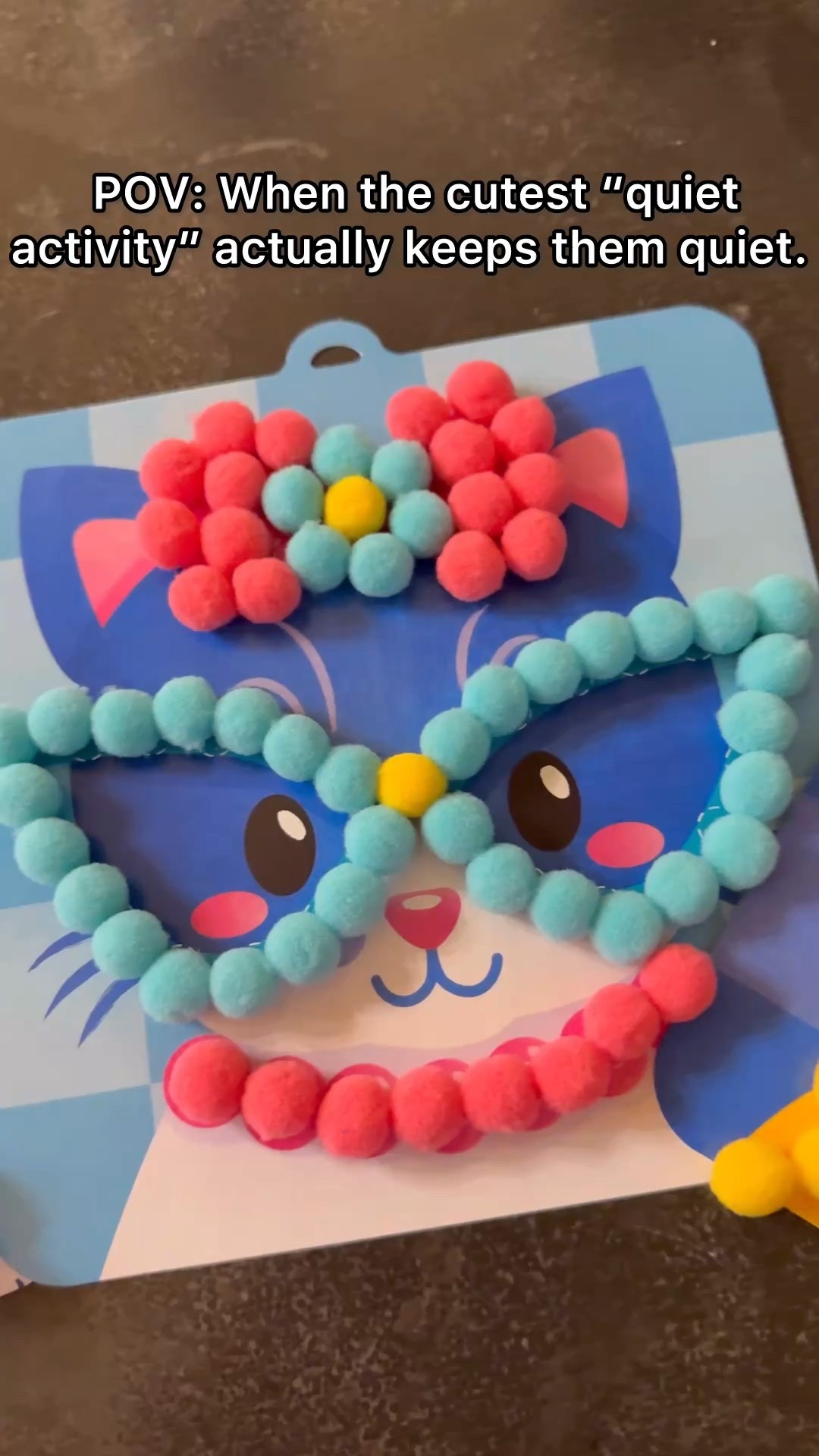 Cutest busy bag AND the perfect little gift idea! 🎁💗
This pom-pom activity kept my kids entertained forever — totally mess-free, great for little hands, and so fun to take on the go.
Perfect for classroom gifts, road trips, grandmas house … literally anytime you need a quiet activity! 
Comment “BUSY BAG” for the link! 🧺💛

#busybags #kidgifts #giftideasforkids #quiettimeactivities #momhacks #momlikeaboss #screenfreeplay #creativekids #toddlermomlife #kidsactivityideas #sensoryplay #playbasedlearning