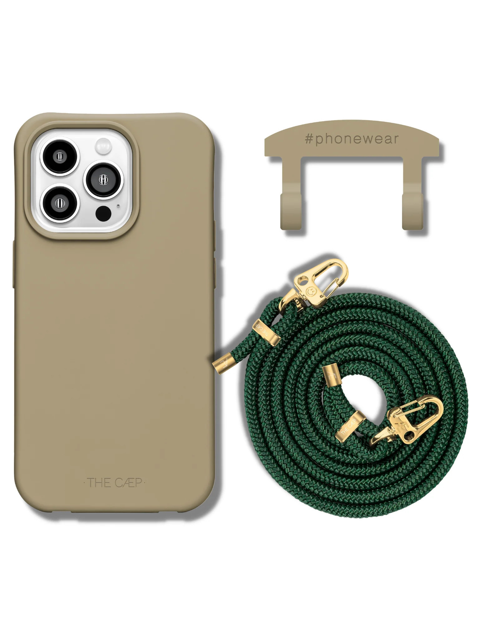 DUNE + EMERALD CROSSBODY SET | THE CAEP