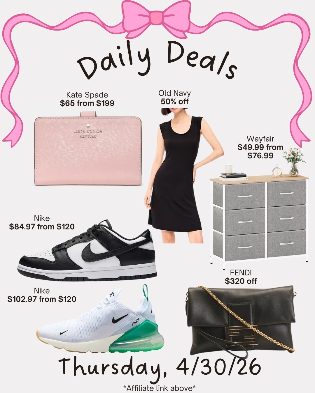 Daily deals 

#LTKMidsize #LTKSaleAlert #LTKActive