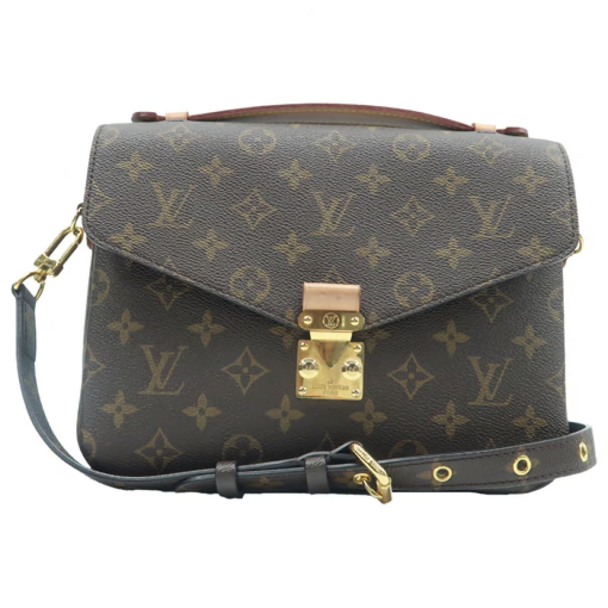 Metis leather satchel Louis Vuitton Brown in Leather - 37015941 | Vestiaire Collective (Global)
