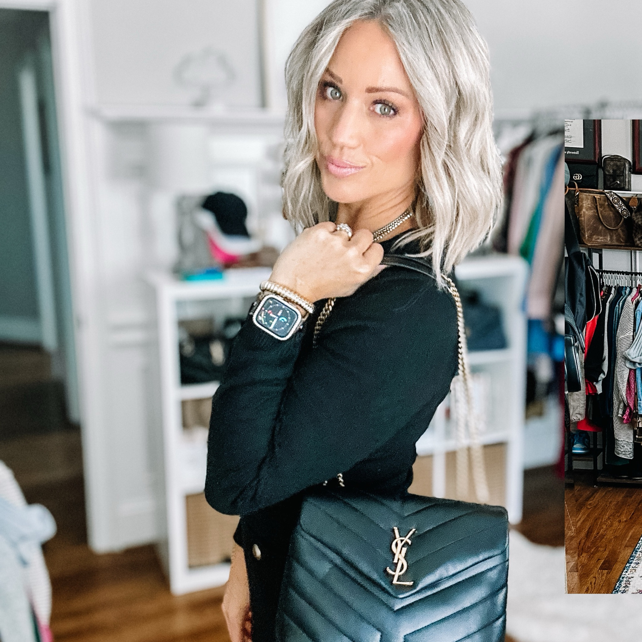 “I think the idea of mixing luxury and mass-market fashion is very modern, very now - no one wears head to toe designer anymore.”
~Alexander McQueen 

While in Rome I purchased this gorgeous YSL bag, a “classic” if you will, and I do love some “watch bling” like this upcycled Louis Vuitton by @sparklbands. 

But you see that Amazon dress Target boots from four years ago? They turned more heads than either of them - and I felt like a million bucks! 😂

**Added the Amazon boots as a backup option in case the Target ones sell out. They look almost identical  