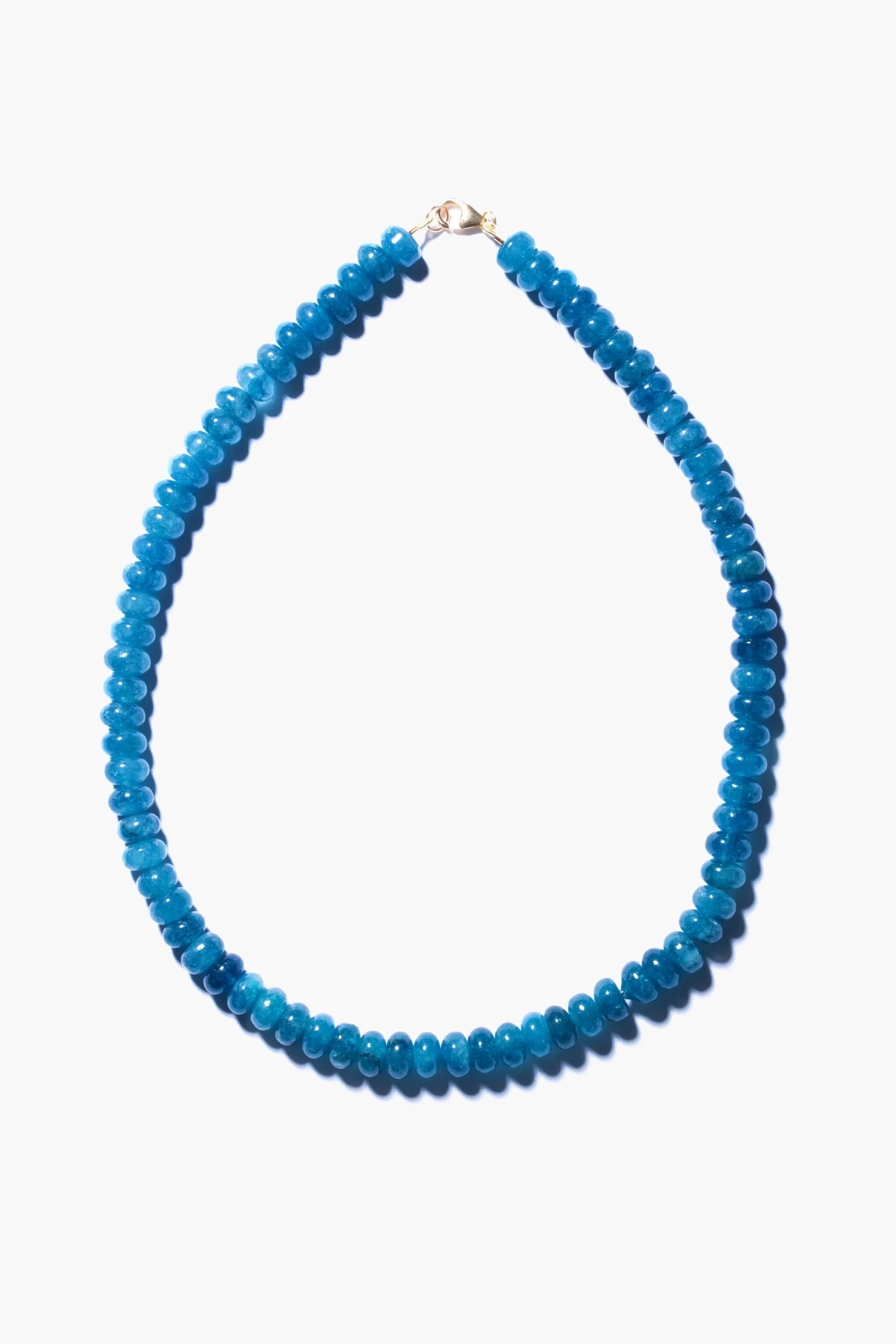 Peacock Blue Angelite Candy Necklace | Tuckernuck (US)
