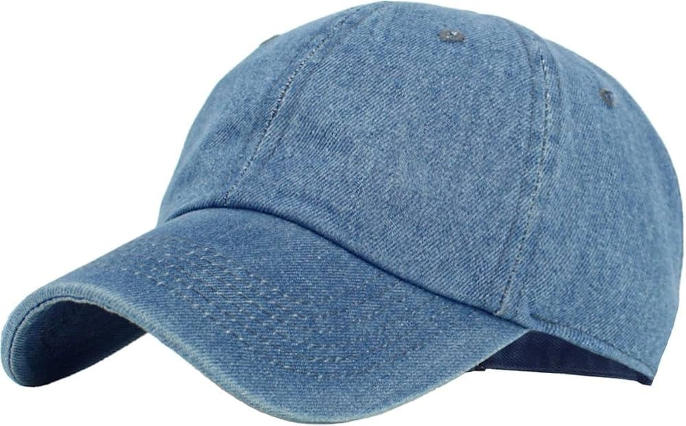 KBETHOS Classic Unisex Cotton Adjustable Low Crown Baseball Cap \u2013 Plain Dad Hat | Amazon (US)