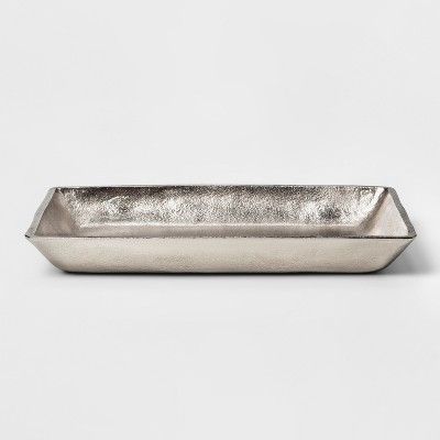 Decorative Tray - Silver - Threshold™ | Target