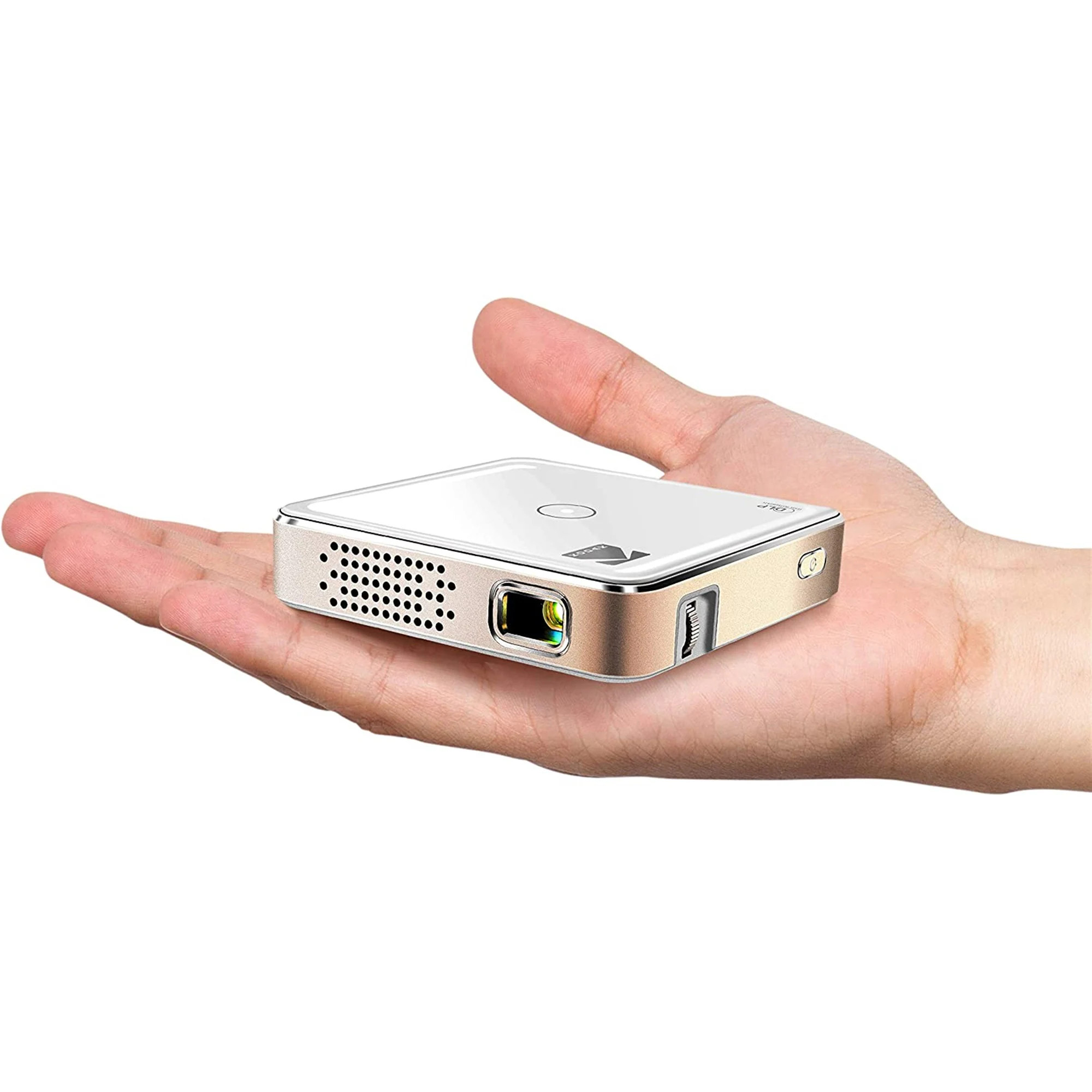 Kodak Luma 75 Ultra Mini Projector - Portable Pico Projector w/Built-in Speaker and HD Support (White) | RODPJS75 | Lowe's