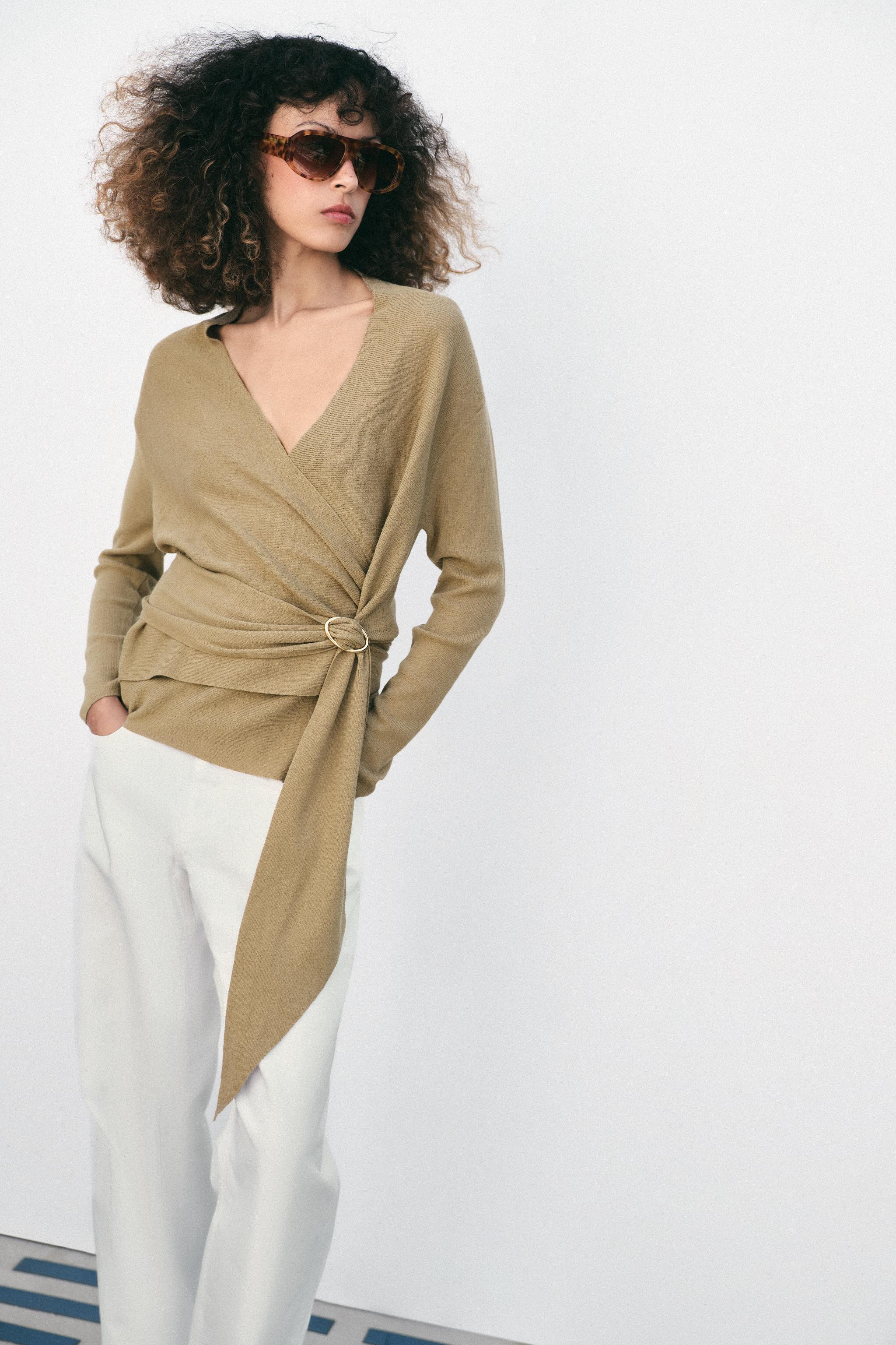 WRAP CARDIGAN | Zara US