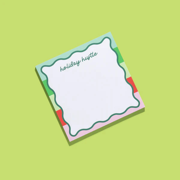 Holiday Hustle Notepad | Joy Creative Shop