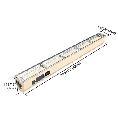 InstaHibit Rechargeable Magnetic Light LED 2400mAh Work Light with Hook 5 Modes Tent Light for Canopy Market Outdoor Event | Wayfair North America