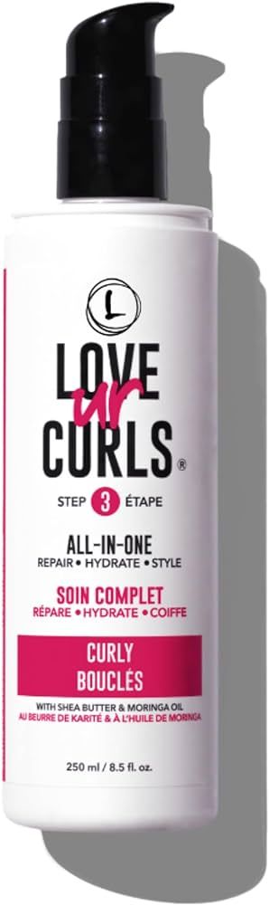 Love Ur Curls LUS Brands All-in-One Styler for Natural Curly Textures 8.5oz - Repair, Hydrate, an... | Amazon (US)